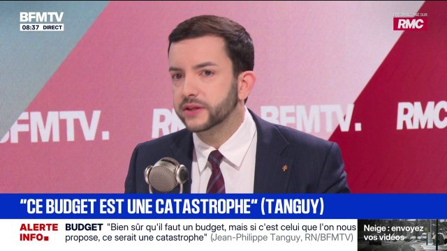 PIB français: “Si vous prenez la richesse par habitant, on est complètement dégringolé”, explique Jean-Philippe Tanguy (RN)