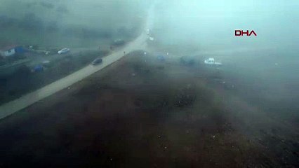 Ankara’da düşen jetin enkazı 3 kilometrekarelik alana dağıldı