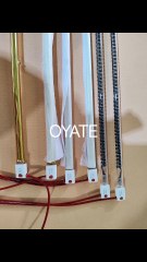 400mm 220v 1000w clear quartz heater lamp infrared heating lamp for print