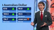 Aussie dollar at its strongest against greenback in more than a year