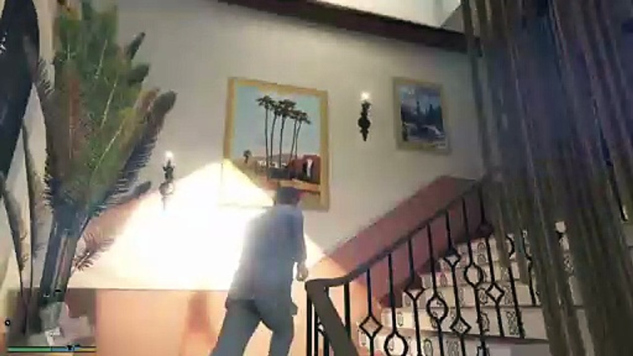Grand Theft Auto V PlayStation 4 Gameplay Frist Person