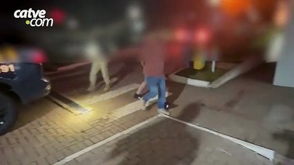 Homens são detidos com veículo de locadora com registro de apropriação indébita na BR-277