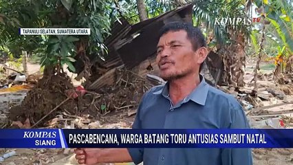 Penyintas Bencana di Sumatera Tetap Antusias Sambut Natal Meski di Tengah Keterbatasan