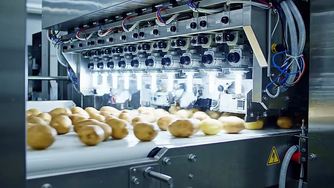 Inside a Modern Pringles Factory, From Whole Potatoes to Stacked Potato Chips ,Full Process