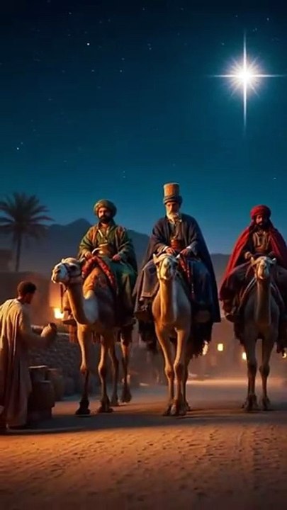 Van llegando los Reyes magos