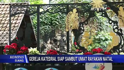 Katedral Jakarta Siap Sambut 5 Ribu Umat Saat Perayaan Natal 2025