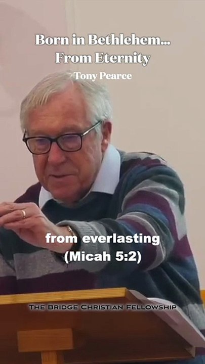 Born in Bethlehem ... from eternity