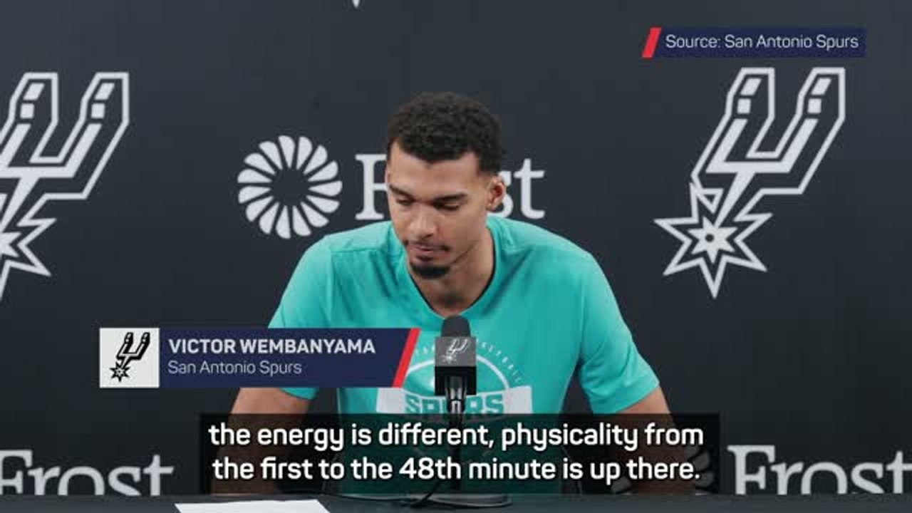 Wembanyama compares Spurs' rivalry with Thunder to Le Classique