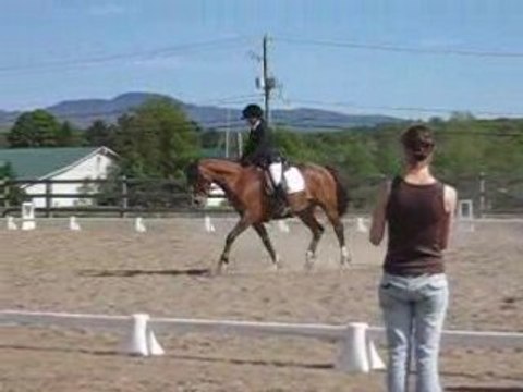 Moi et Pégase - Concour de dressage Cowansville