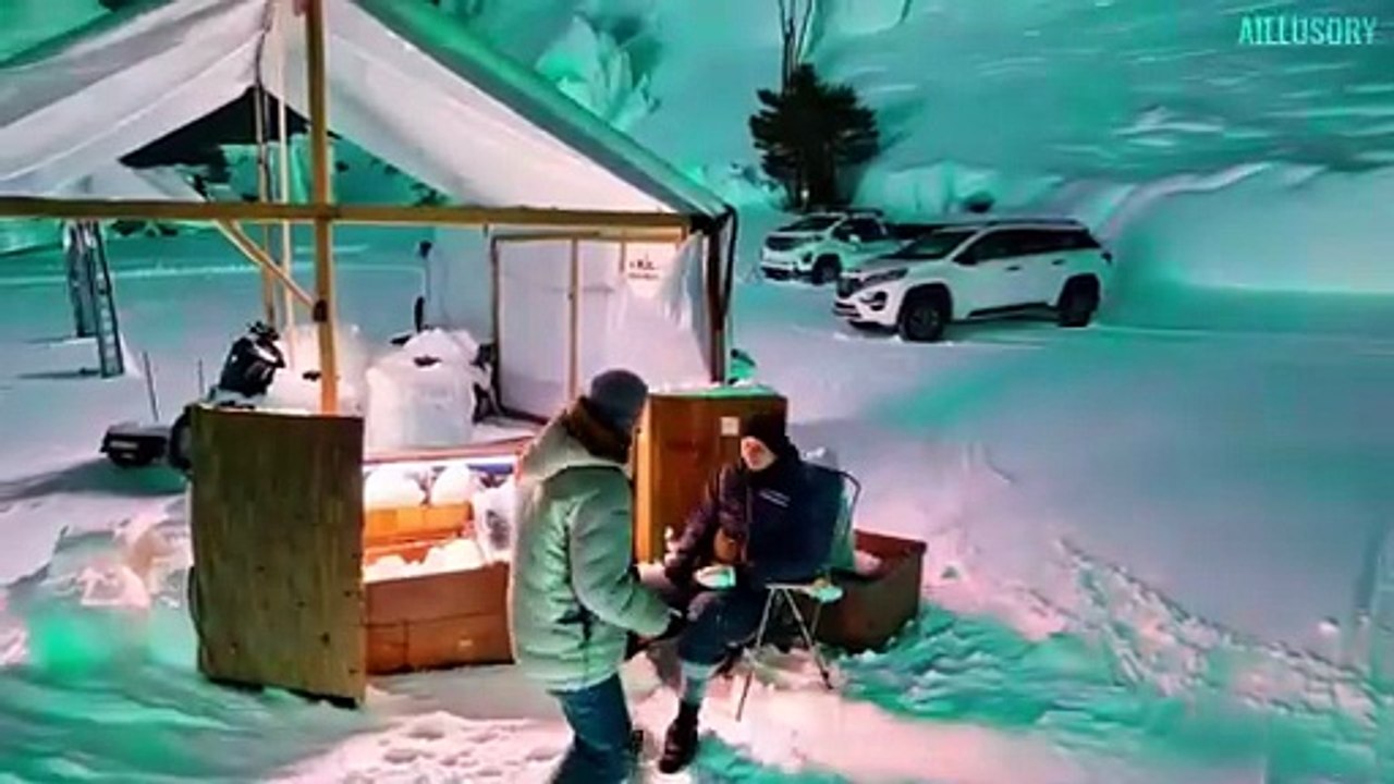 #GTA5 #gameplay in the #Arctic - Reimagined by #AI