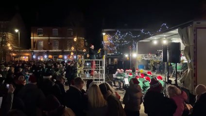 Crediton Town Band playing The First Nowell (Will Goddard, Crediton Courier)
