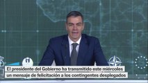 El mensaje de Sánchez a las unidades humanitarias desplegadas