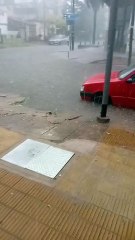 Fuerte temporal en el AMBA dejó cortes de luz y rescates en Panamericana