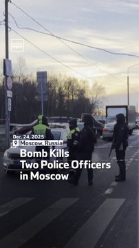 Bomb Kills Two Police Officers in Moscow
