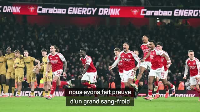 Arsenal - Arteta : Nous avons fait preuve d'un grand sang-froid