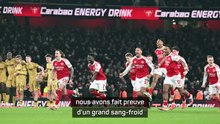 Arsenal - Arteta : "Nous avons fait preuve d'un grand sang-froid"