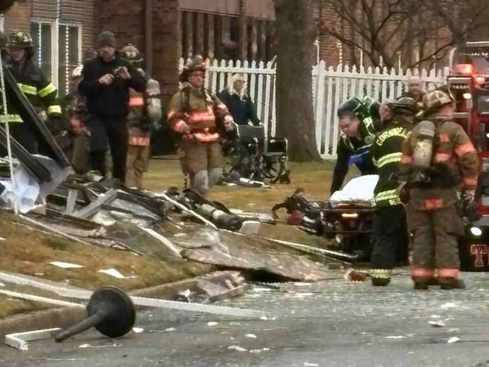 Heftige gasexplosion zerstört seniorenheim