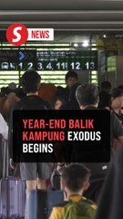 TBS, KL Sentral packed as travellers head home for holidays