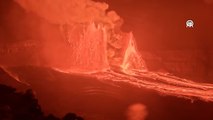 Hawaii'de Kilauea Yanardağı yeniden lav püskürtüyor