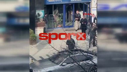 Sadettin Saran özel laboratuvardan çıkarken görüntülendi