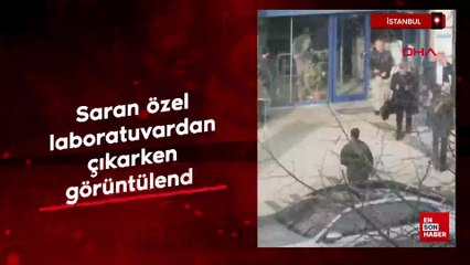 İstanbul'da Sadettin Saran özel laboratuvardan çıkarken görüntülendi