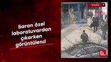 İstanbul'da Sadettin Saran özel laboratuvardan çıkarken görüntülendi