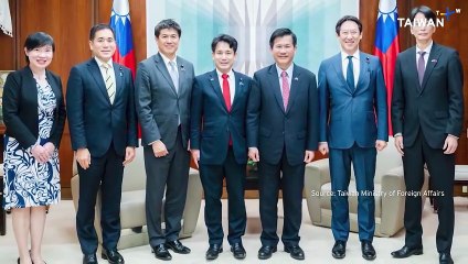 Japanese Lawmakers Call for Boosting Deterrence on Visit to Taiwan