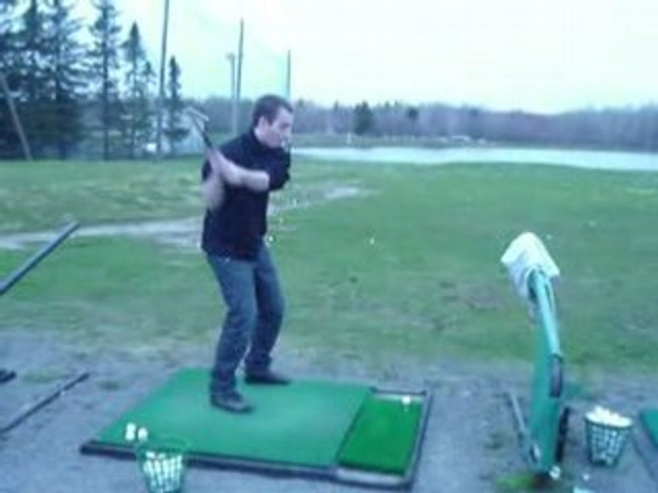 Cyril au golf