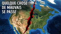 L'Amérique du Nord se désintègre par en dessous
