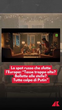 “Tutta colpa di Putin”: lo spot choc della tv russa che prende in giro l’Europa