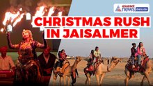 Rajasthan | Jaisalmer Tourism: Visitors Flock to Sam Sand Dunes Ahead of Christmas