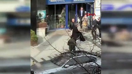 Sadettin Saran özel laboratuvardan çıkarken görüntülendi