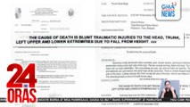 Iba't ibang klase ng gamot, nakuha sa hotel room ni Cabral | 24 Oras