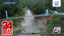 Bagong steel hanging bridge, handog ng GMA Kapuso Foundation sa Rodriguez, Rizal | 24 Oras
