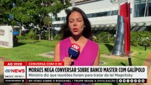 Moraes nega conversas com Galípolo sobre o Banco Master