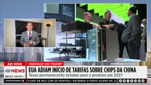 EUA adiam anúncio de tarifas sobre chips da China até 2027