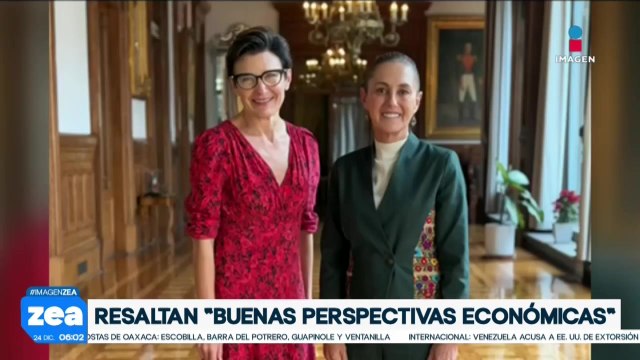 Claudia Sheinbaum se reúne con Jane Fraser en Palacio Nacional