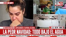 Temporal y destrozos: el dramático testimonio de una madre que lo perdió absolutamente todo