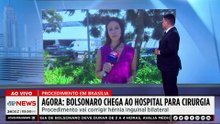 Bolsonaro deixa prisão e chega em hospital
