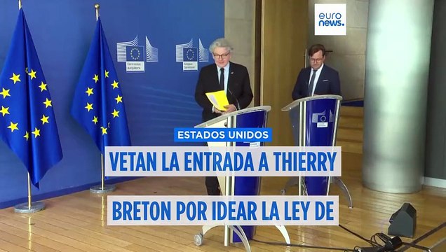 EE.UU. prohibe la entrada a Thierry Breton por censura en las redes sociales