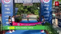 Rosa María Tapia, bicampeona del Triatlón Xel-Há | La otra visión del deporte