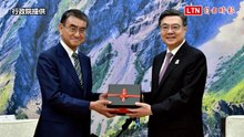 接見日前外相河野太郎 卓榮泰盼深化台日經貿科技關係