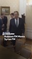 Russiam FM Meets Syrian FM