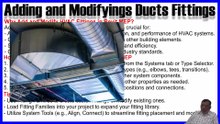 Adding and Modifying HVAC Fittings in Revit MEPریویٹ ایم ای پی میں ڈکٹ کی متعلقہ اشیاء کو شامل کرنا اور ان میں ترمیم کرناPart-53