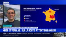 Neige et verglas: les conditions de circulation pour ce 24 décembre