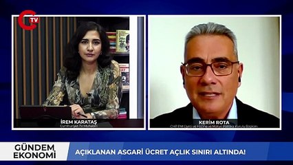 İşte CHP’nin ekonomi planı! Ekonomi Politikaları Kurulu Başkanı Kerim Rota Cumhuriyet TV’de!
