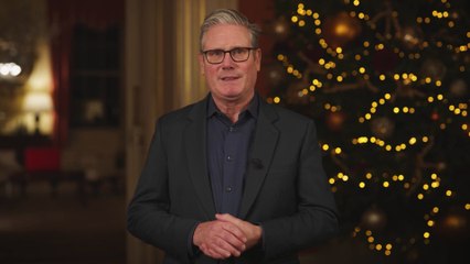 UK PM Starmer delivers Christmas message to nation