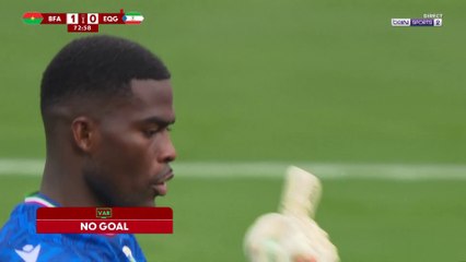 CAN 2025 : Hors-jeu et but refusé au Burkina Faso !
