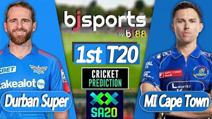 SA20 2025-26 | MI Cape Town vs Durban Super Giants 1st T20 Match Preview |