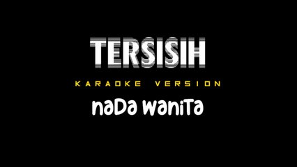 TERSISIH - Karaoke Dangdut Nada Wanita [ RITA SUGIARTO ]